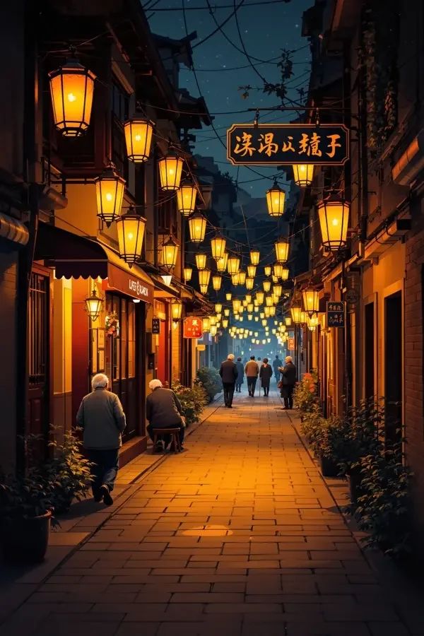 巷口灯火 封面